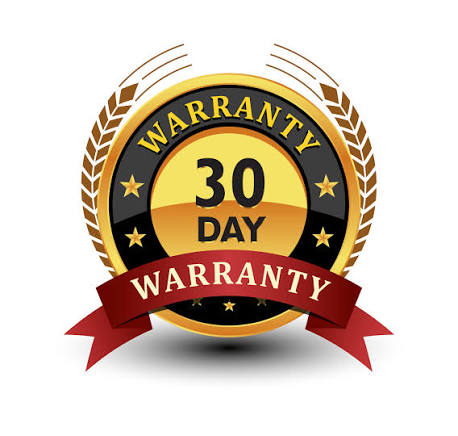 30 day warranty