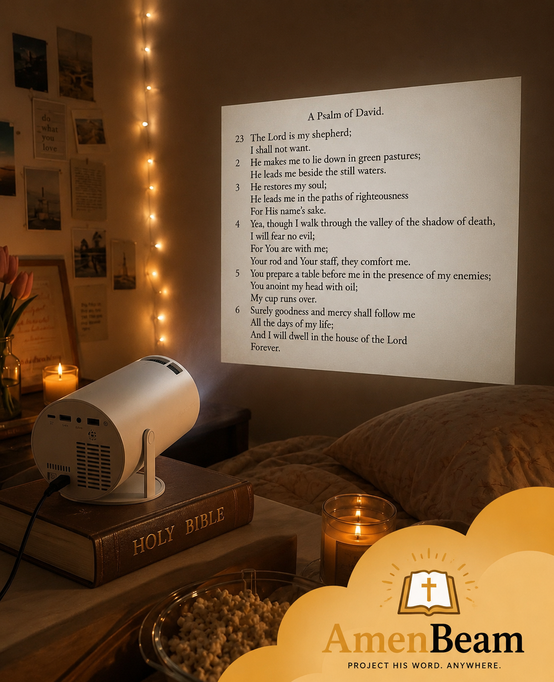 AmenBeam™ Bible Projector